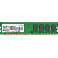 Память DIMM DDR2 2Гб 800МГц Patriot Memory (6400Мб/с, CL6, 1.8 В) [PSD22G80026]