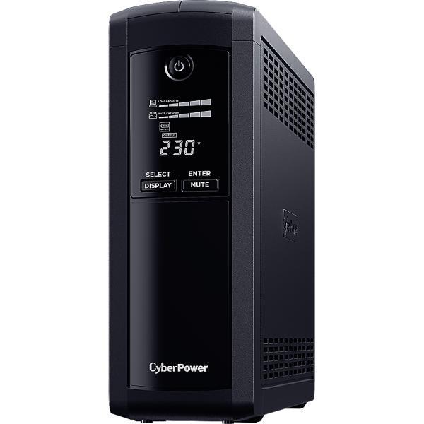 ИБП CyberPower VP1600ELCD (Line-Interactive, 1600ВА, 960Вт, 4xCEE 7 (евророзетка))