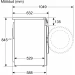 Стиральная машина Bosch WGG242Z2SN(59.8x84.5x63.2см, фронтальная, макс:9кг, 1200об/мин, белый)