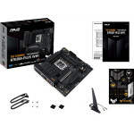 Материнская плата ASUS TUF GAMING B760M-PLUS WIFI (LGA1700, Intel B760, 4xDDR5 DIMM, microATX, RAID SATA: 0,1,10,5)