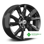 Wheels UP Up114 R17/7J PCD 5x115 ET 43 ЦО 70,2 черный глянцевый