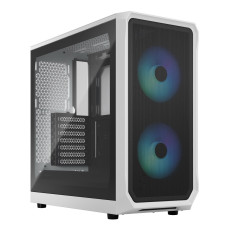 Корпус Fractal Design Focus 2 RGB White TG Clear Tint (Midi-Tower) [FD-C-FOC2A-04]
