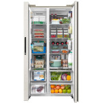 Холодильник Midea MDRS791MIE33 (No Frost, A++, 2-камерный, Side by Side, инверторный компрессор, 910x1 775x698см, бежевый)