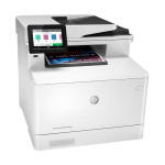 МФУ HP Color LaserJet Pro MFP M479fdn (лазерная, цветная, A4, 512Мб, 27стр/м, 600x600dpi, авт.дуплекс, 50'000стр в мес, RJ-45, USB)