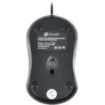 Oklick 115S Optical Mouse for Notebooks Black USB (кнопок 3, 800dpi)