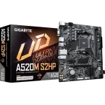Материнская плата Gigabyte A520M S2HP (AM4, 2xDDR4 DIMM, microATX, RAID SATA: 0,1,10)