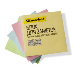Блок самоклеящийся Silwerhof 682156-05 (желтый, 76x76)