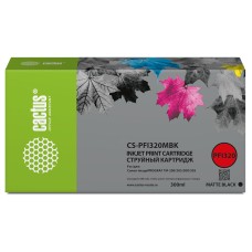Cactus CS-PFI320MBK (черный матовый; 300стр; imagePROGRAF TM-200, TM-200 MFP L24ei, TM-205, TM-300) [CS-PFI320MBK]