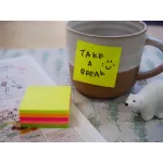 Блок самоклеящийся Hopax 21203 (бумага, 51x51мм, 250листов, 70г/м2, 5цветов)