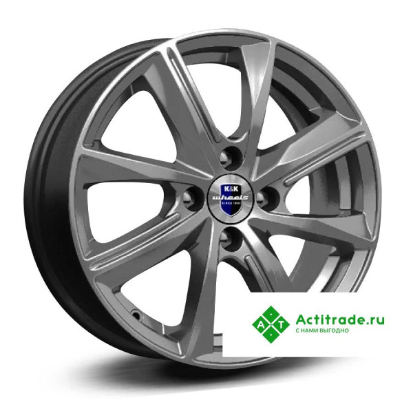 КиК Арнар R17/7J PCD 5x112 ET 49 ЦО 57,1 антрацитовый