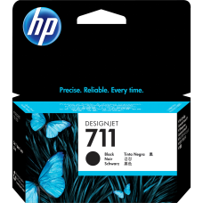 Чернильный картридж HP 711 (черный; 38стр; 38мл; DJ T120, T520)