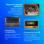 Ноутбук Acer Aspire 15 A15-41M-R1HS (AMD Ryzen 5 8640HS 3.5 ГГц/16 ГБ DDR5/15.6