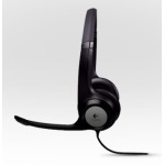 Гарнитура Logitech Stereo Headset H390 (оголовье, USB, 2.33м, накладные, USB, 197г)