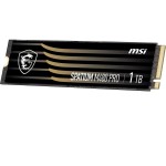 Жесткий диск SSD 1Тб MSI SPATIUM (2280, 7400/6000 Мб/с, 1000000 IOPS, PCIe 4.0 x4 (NVMe), 1024Мб, для ноутбука и настольного компьютера)
