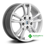 КиК Samara- Оригинал R16/6J PCD 4x100 ET 37 ЦО 60,1 насыщенный серебристый