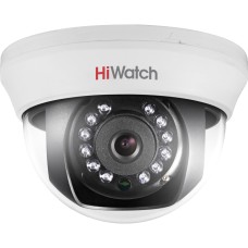 Камера видеонаблюдения HiWatch DS-T201(B) (2.8 мм) (аналоговая, внутренняя, купольная, 2Мп, 2.8-2.8мм, 1920x1080, 25кадр/с) [DS-T201(B) (2.8mm)]
