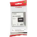 Картридж Canon PFI-107MBK (черный матовый; 130мл; iP F680, 685, 780, 785)