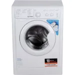 Стиральная машина Indesit IWSC 5105(фронтальная средняя, класс стирки/отжима/э.потребления: A/C/A , макс: 5кг, 1000 об/мин, защита: частичная, 59.5x85x41.4см, белый)
