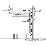 Индукционная варочная поверхность Bosch PUE612BB1E
