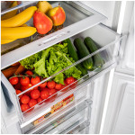 Холодильник Maunfeld MFF185SFW (A+, 2-камерный, объем 317:213/104л, 59,5x185,5x59,5см, белый)