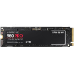 Жесткий диск SSD 2Тб Samsung 980 PRO (2280, 7000/5000 Мб/с, 1000000 IOPS, PCI-E, для ноутбука и настольного компьютера)