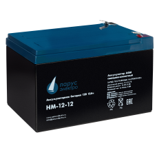 Батарея Парус электро HM-12-12 (12В, 12Ач) [HM-12-12]