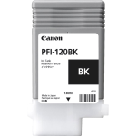 Чернильный картридж Canon PFI-120BK (черный; 130мл; imagePROGRAF TM-200, 205)