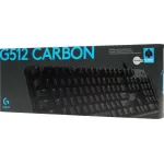 Игровая клавиатура Logitech G512 Carbon GX Brown Black USB ( механическая, 104кл)