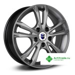 КиК Samara R16/6J PCD 4x108 ET 47,5 ЦО 63,35 антрацитовый