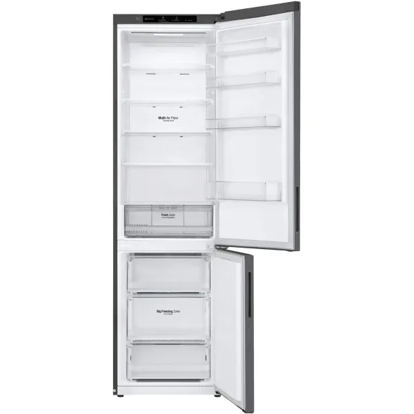 Холодильник LG GA-B509CLCL (No Frost, A+, 2-камерный, объем 419:292/127л, инверторный компрессор, 595x2 030x682см, графит)