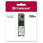 Жесткий диск SSD 120Гб Transcend MTS820 (2280, 500/350 Мб/с, 75000 IOPS, SATA 3Гбит/с, для ноутбука и настольного компьютера)