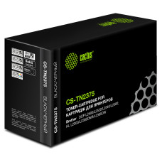 Тонер-картридж Cactus CS-TN2375 (черный; 2600стр; DCP L2500, L2520, L2540, L2560) [CS-TN2375]