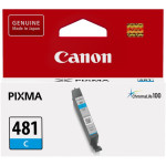 Картридж Canon CLI-481C (2098C001) (голубой; 5,6стр; Pixma TS6140, TS8140TS, TS9140, TR7540, TR8540)