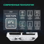 Видеокарта GeForce RTX 5070 2330МГц 12Гб ASUS (GDDR7, 192бит, 1xHDMI, 3xDP)