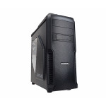 Корпус Zalman Z3 Plus Black (Midi-Tower, 2xUSB3.0, 4x120мм)