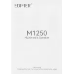 Компьютерная акустика Edifier M1250 (2.0, 1,2Вт, пластик)