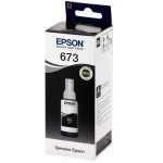 Чернильный картридж Epson C13T67314A (черный; 70стр; 70мл; L800)