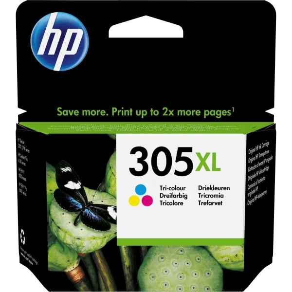 HP 305XL (многоцветный; 5стр; DJ 2320, 2710, 2720)
