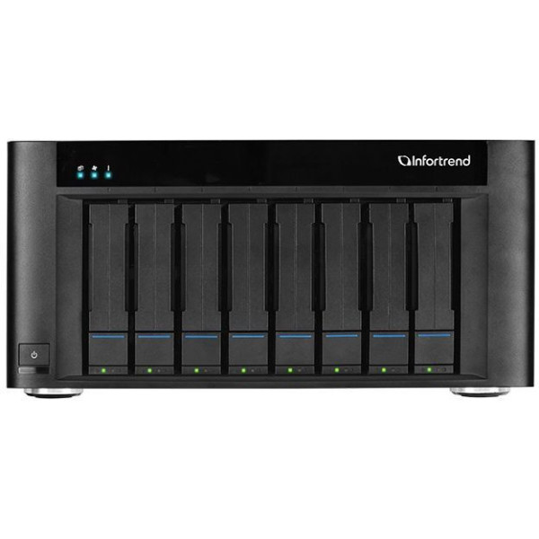 Infortrend EonStor GSe Pro 108-C (2400МГц ядер: 4, 4096Мб DDR3, RAID: 3,6)