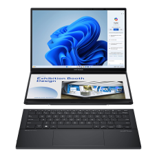 Дополнительный экран; Ноутбук-трансформер ASUS UX8406CA-QL211X (Intel Core Ultra 9 285H 2.9 ГГц/32 ГБ LPDDR5X/14