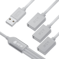 Разветвитель Greenconnect (USB 2.0 Type-AM, 3 x USB 2.0 Type-AF) [GCR-53354]