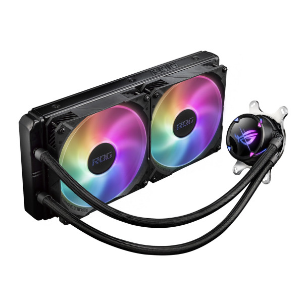 Кулер ASUS ROG Strix LC II 280 ARGB (Socket: 1150, 1151, 1155, 1156, 1200, 1366, 2011, 2011-3, AM4, алюминий)