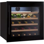 Винный шкаф с открытой панелью Lex LWD6036BL (1-камерный, объем 92:92л, 59x59.5x56.3см, черный)