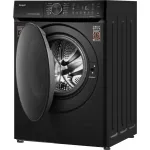 Стиральная машина Weissgauff WM 59411 Direct Drive Inverter Steam Matt Black(59.5x85x56см, фронтальная, макс:11кг, 1400об/мин, черный)