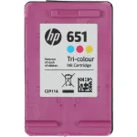 Чернильный картридж HP 651 (многоцветный; 300стр; DJ IA)