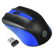 Oklick 485MW Black-Blue USB (радиоканал, кнопок 3, 1200dpi)