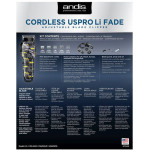 Машинка для стрижки Andis usPRO Fade Nation Clipper LCL