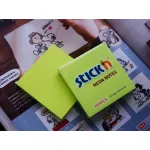 Блок самоклеящийся Hopax 21167 (бумага, зеленый, 76x76мм, 100листов, 70г/м2)