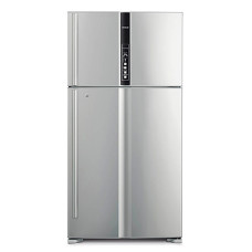 Холодильник Hitachi R-V910PUC1 BSL (No Frost, A++, 2-камерный, объем 700:186л, инверторный компрессор, 91x183.5x85.1см, серебристый бриллиант)