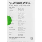 Жесткий диск SSD 1Тб Western Digital (2280, 5000/4200 Мб/с, PCIe 4.0 x4 (NVMe))